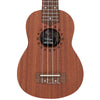 Vintage Laka Sapele Series Soprano Ukulele & Bag ~ Natural