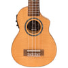 Vintage Laka Maple Series Electro-Acoustic Cutaway Ukulele & Carry Bag ~ Soprano