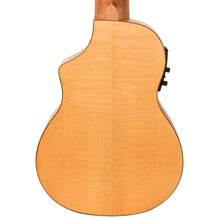 Load image into Gallery viewer, Vintage Laka Maple Series Electro-Acoustic Cutaway Ukulele &amp; Carry Bag ~ Soprano