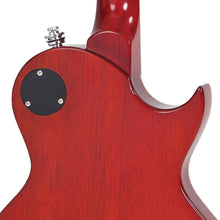 Load image into Gallery viewer, Vintage V100AFD Reissued Electric Guitar ~ Left Hand Flamed Amber