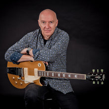 Load image into Gallery viewer, Vintage V100 Midge Ure Signature Electric Guitar ~ Gold Top