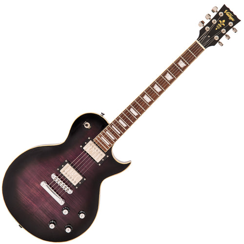 SOLD - Vintage V100 ProShop Unique ~ Flamed Purple Burst