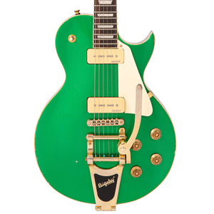 SOLD - Vintage V100 ProShop Custom ~ Emerald Green with Bigsby