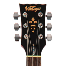 Load image into Gallery viewer, Vintage V10 Coaster Series Electric Guitar ~ Cherry Sunburst
