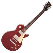 Load image into Gallery viewer, Vintage V10 Coaster Series Electric Guitar Pack ~ Wine Red