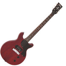 Load image into Gallery viewer, Vintage V130 ReIssued Electric Guitar ~ Satin Cherry