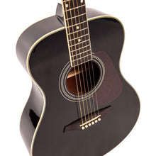 Load image into Gallery viewer, Vintage V300 Acoustic Folk Guitar ~ Black