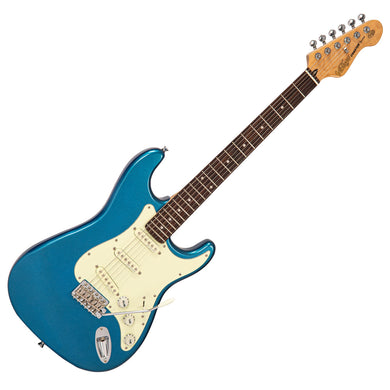 Vintage V60 Coaster Series Electric Guitar ~ Candy Apple Blue