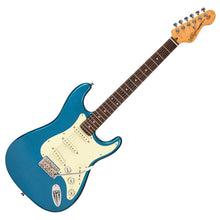 Load image into Gallery viewer, Vintage V60 Coaster Series Electric Guitar Pack ~ Candy Apple Blue