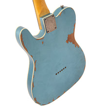 Load image into Gallery viewer, Vintage V66 Paul Rose Signature Electric Guitar ~ Distressed Gun Hill Blue