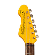 Load image into Gallery viewer, Vintage V6 Thomas Blug Signature Electric Guitar ~ &#39;Summer of love&#39;