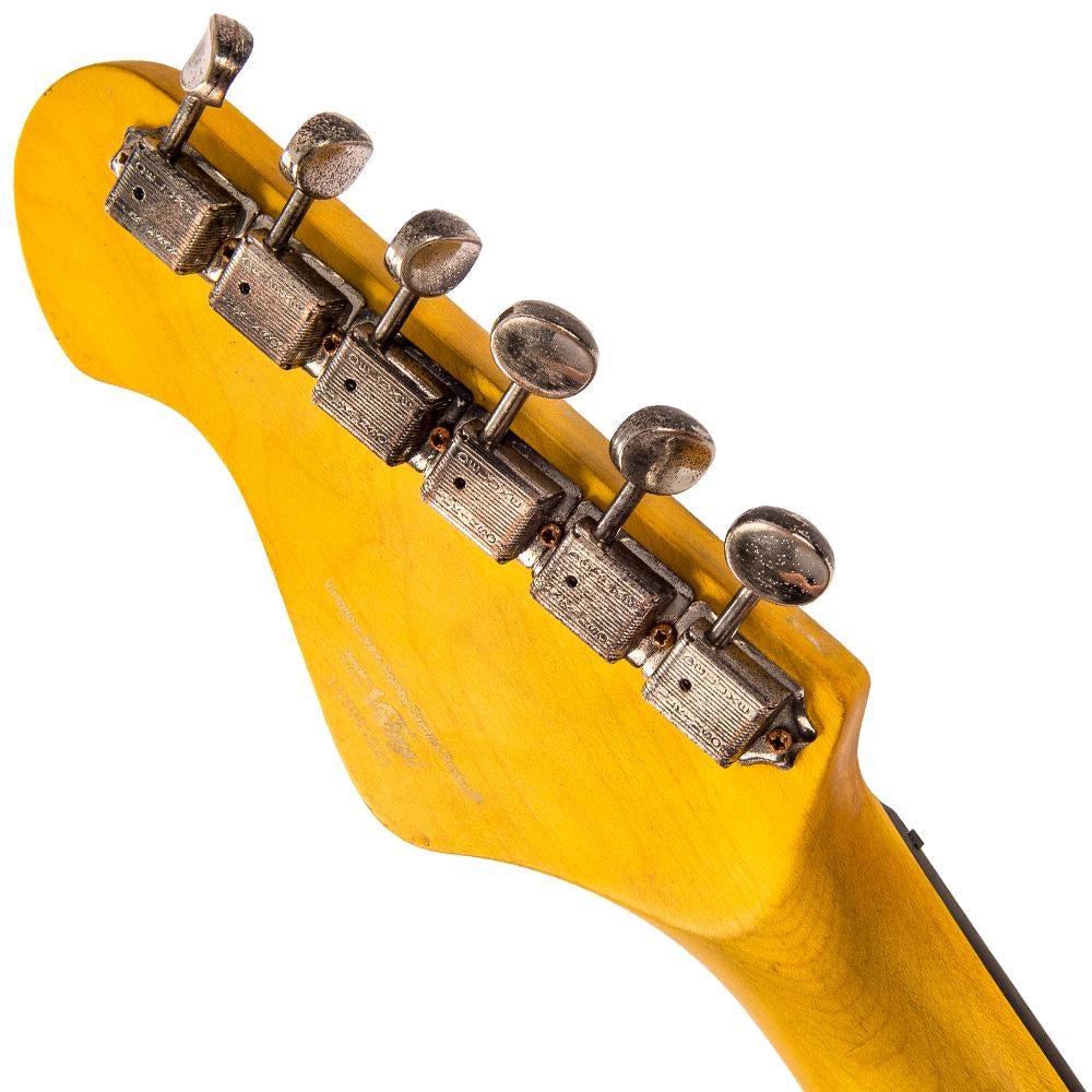 Vintage V6 ICON Electric Guitar ~ Distressed Ventura Green ...