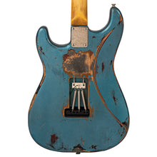 Load image into Gallery viewer, Vintage V6 ProShop Custom-Build ~ Scorched Earth Blue (Contact: Richards Guitars. www.rguitars.co.uk)