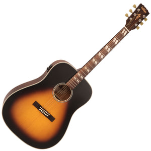 Vintage Historic Series 'Dreadnought' Electro-Acoustic Guitar