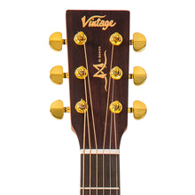 Load image into Gallery viewer, Vintage Mahogany Series &#39;Grand Auditorium&#39; Cut-Away Electro-Acoustic Guitar