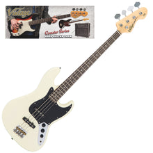 Load image into Gallery viewer, Vintage V49 Coaster Series Bass Guitar Pack ~ Vintage White