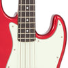 Vintage VJ74 ReIssued Bass Guitar ~ Candy Apple Red