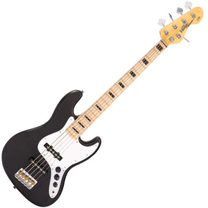 Vintage VJ75 ReIssued Maple Fingerboard 5-String Bass Guitar
