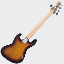 Load image into Gallery viewer, Vintage VJ75 ReIssued Maple Fingerboard Bass Guitar ~ 5-String ~ Sunburst