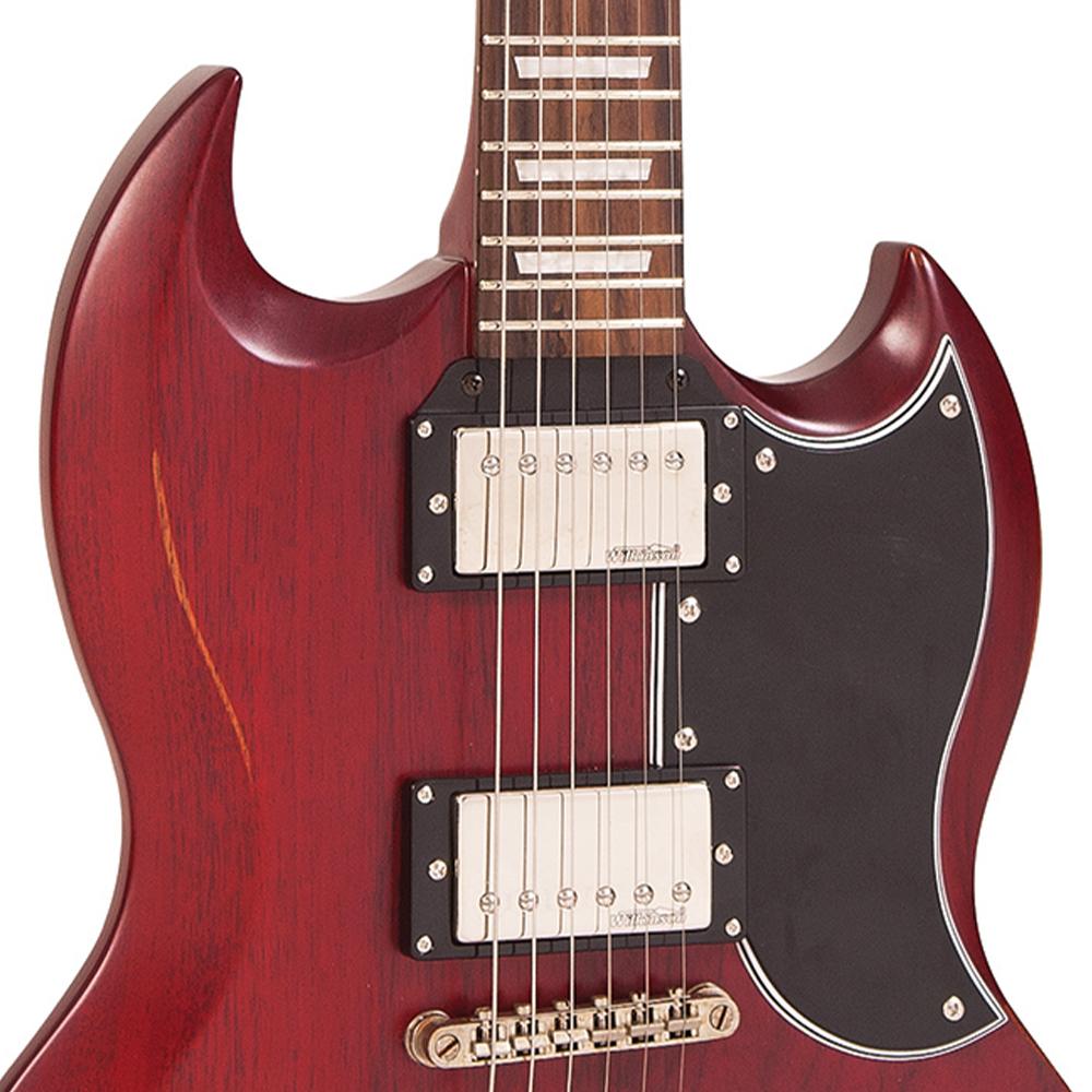 Cherry Red Electric Guitar