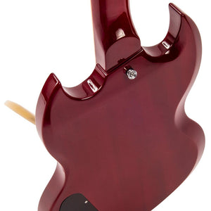 Vintage VS6V ReIssued ~ Vibrola Tailpiece ~ Cherry Red