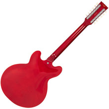 Load image into Gallery viewer, Vintage VSA500 ReIssued 12-String Semi Acoustic Guitar ~ Cherry Red