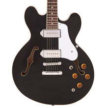 Load image into Gallery viewer, Vintage VSA500P ReIssued Semi Acoustic Guitar ~ Boulevard Black