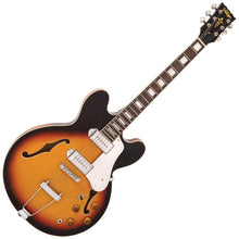 Load image into Gallery viewer, Vintage VSA500P ReIssued Semi Acoustic Guitar ~ Vintage Sunburst