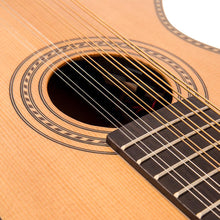 Load image into Gallery viewer, Vintage &#39;Viator&#39; Paul Brett 12 String Electro-Acoustic Travel Guitar