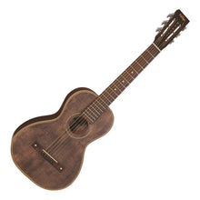 Load image into Gallery viewer, Vintage &#39;Viator&#39; Paul Brett Electro-Acoustic Travel Guitar ~ Antiqued