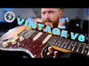 Vintage V6H ICON HSS Electric Guitar ~ Ultra-Gloss Distressed Sunset Sunburst
